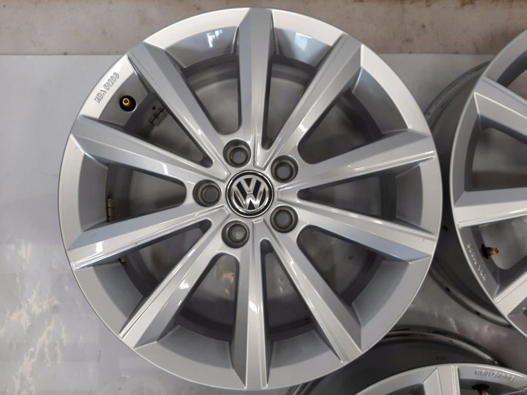 4x Alufelge 16 Zoll 6.0" 5x100 45ET 2G0071496 VW Polo Rim Wheel FEL1717969854sd