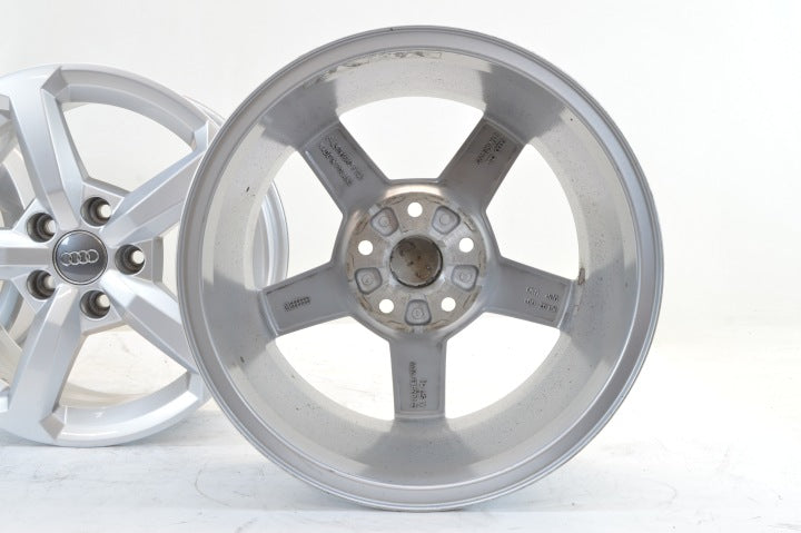 4x Alufelge 16 Zoll 6.5" 5x112 43ET Silber Audi Rim Wheel FEL2490160224gx