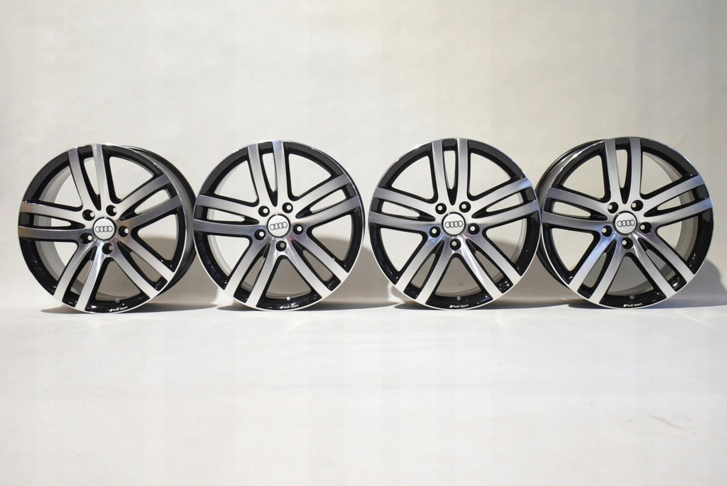 4x Alufelge 20 Zoll 9.0" 5x112 60ET Glanz Schwarz 4L0601025BM Audi Q7 Rim Wheel FEL9702796433wq