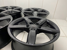 Laden Sie das Bild in den Galerie-Viewer, 4x Alufelge 18 Zoll 8.0" 5x112 47ET Glanz Schwarz 8K0071498A Audi A6 A4 FEL7003248296os