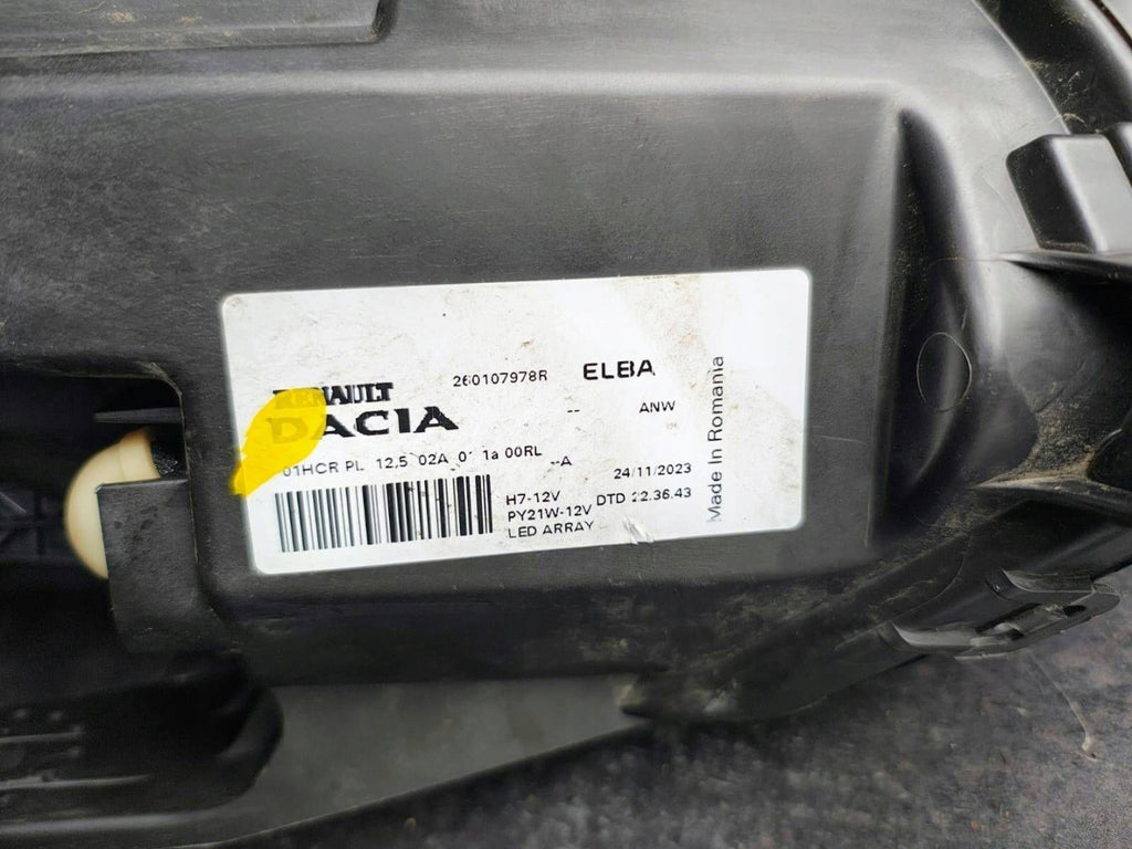Frontscheinwerfer Dacia Sandero III 260107978R Rechts Scheinwerfer Headlight SCH8449513606tp