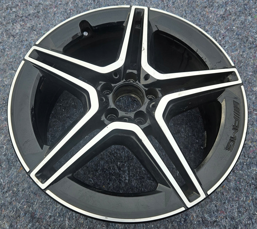 1x Alufelge 19 Zoll 8.0" 5x112 38ET Glanz Silber A2534015300 Mercedes-Benz Glc FEL3265554726ci