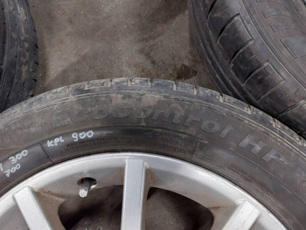 4x Alufelge 16 Zoll 6.5" 5x110 41ET Matt Schwarz 12785709 Saab 9-3 Rim Wheel FEL9530091645ja