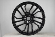 Laden Sie das Bild in den Galerie-Viewer, 1x Alufelge 20 Zoll 9.0&quot; 5x112 22ET Glanz Schwarz 8W0601025FE Audi Rim Wheel