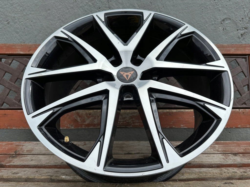 1x Alufelge 19 Zoll 8.0" 5x112 45ET Glanz Schwarz 575601025L Cupra Ateca FEL6021251655jm