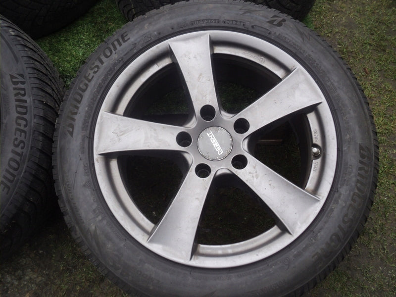 4x Alufelge 17 Zoll 8.0" 5x120 30ET Glanz Grau BMW 4 Rim Wheel FEL1122151317qs