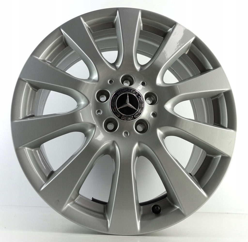 4x Alufelge 18 Zoll 8.0" 5x112 67ET Glanz Silber A2514013702 Mercedes-Benz FEL3896923488uz