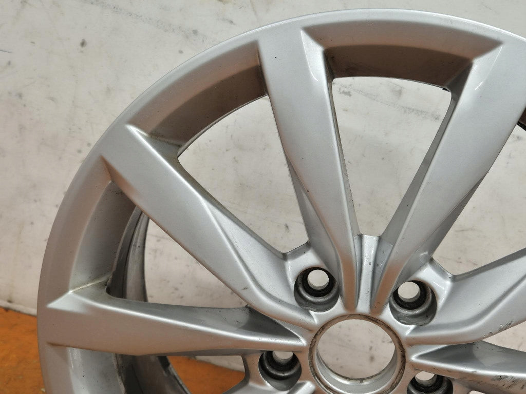 1x Alufelge 17 Zoll 6.0" 5x112 48ET Glanz Silber 5G0601025K VW I Rim Wheel FEL3458992302oe