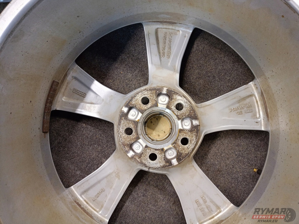 4x Alufelge 19 Zoll 7.0" 5x112 34ET 80A601025 Audi Rim Wheel FEL3155121448ke