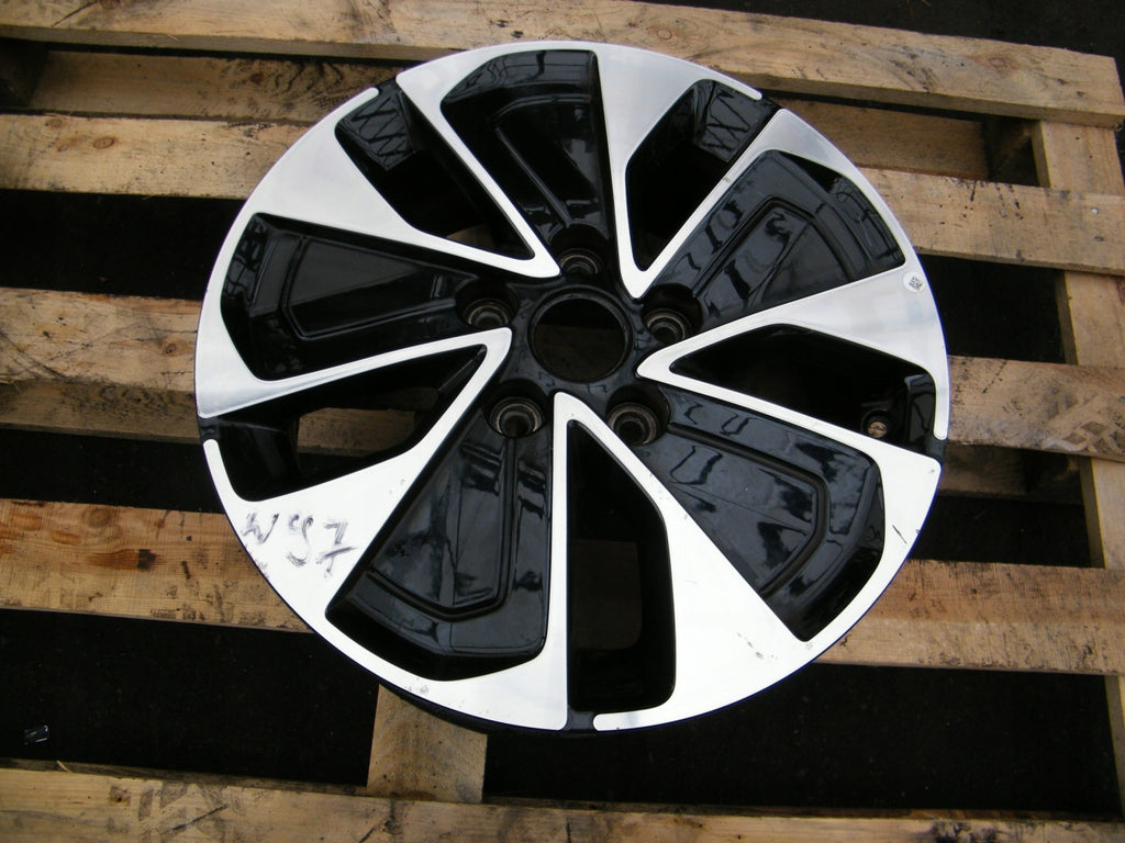 1x Alufelge 16 Zoll 6.5" 5x114.3 50ET Glanz Schwarz 52910-CR100 Kia Xceed FEL5060787971po