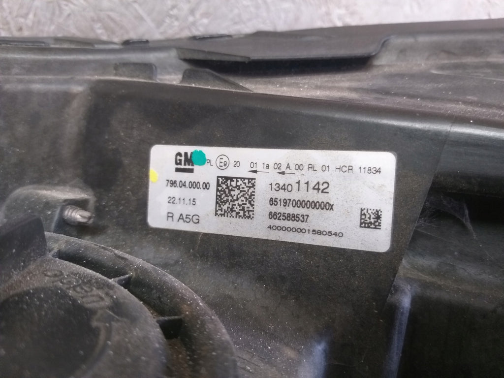 Frontscheinwerfer Opel Astra K 13401142 LED Rechts Scheinwerfer Headlight SCH4011013070nb