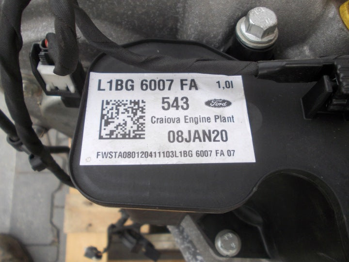 Motor Ford Fiesta I B7JA B7JB B7JC 1.0 Benzin Engine Unkomplett MOT3323309549wi