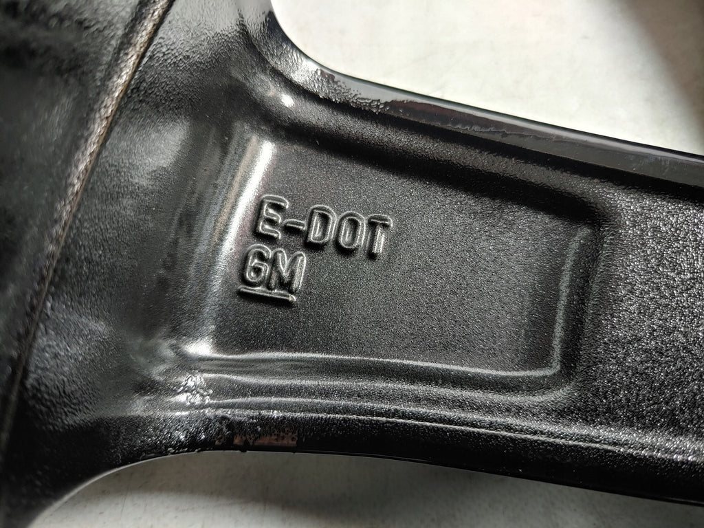 1x Alufelge 18 Zoll 8.5" 5x115 49ET Glanz Schwarz OP105 Opel Insignia Rim Wheel