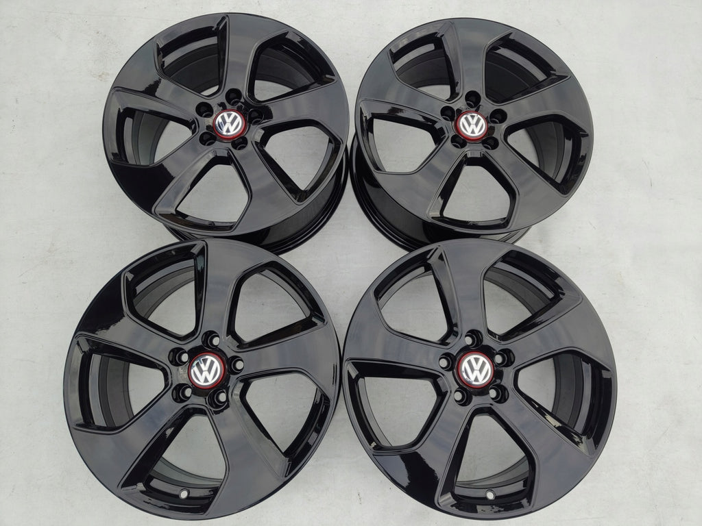 4x Alufelge 18 Zoll 7.5" 5x112 49ET 5G0601025AS VW Golf VIII Touran I Rim Wheel FEL8346373406vl