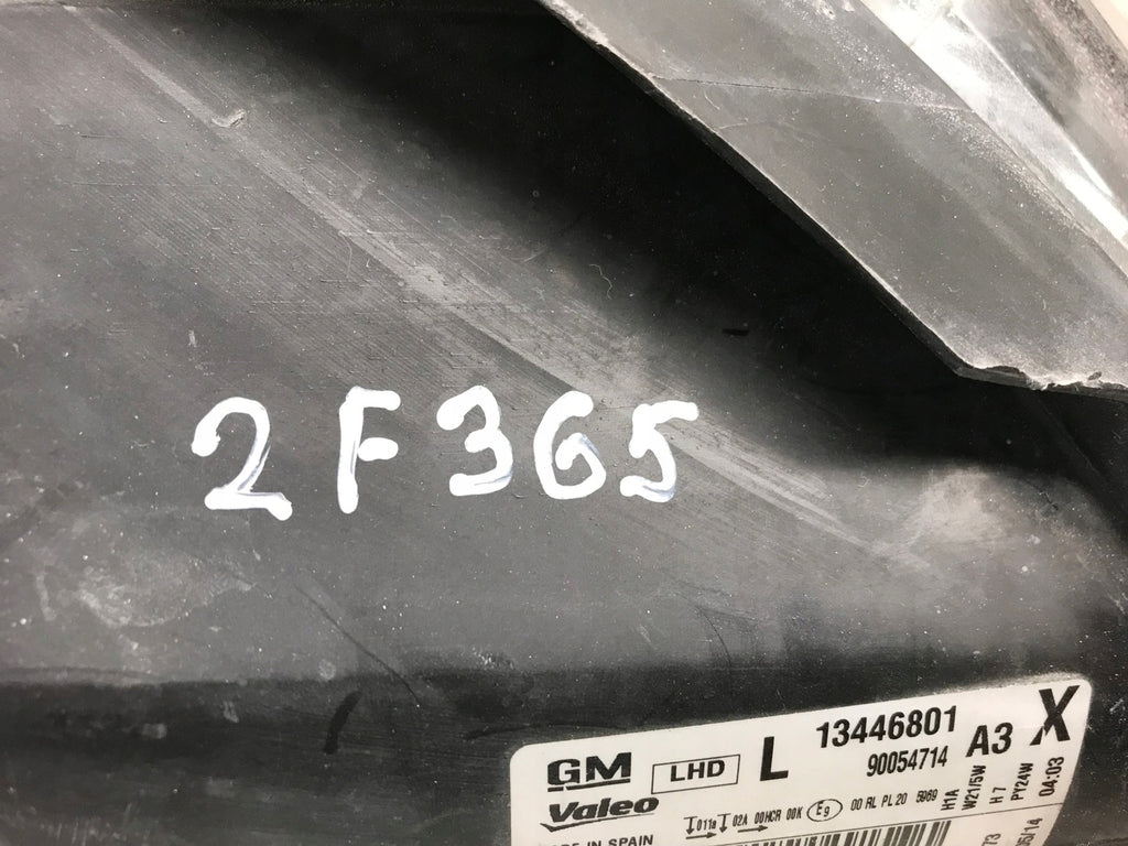 Frontscheinwerfer Opel Zafira B A 13446801 Ein Stück (Rechts oder Links)