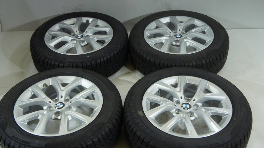 4x Alufelge 17 Zoll 6.5" 5x112 39ET Glanz Silber 6856076 BMW 4 Rim Wheel FEL8157880037sf