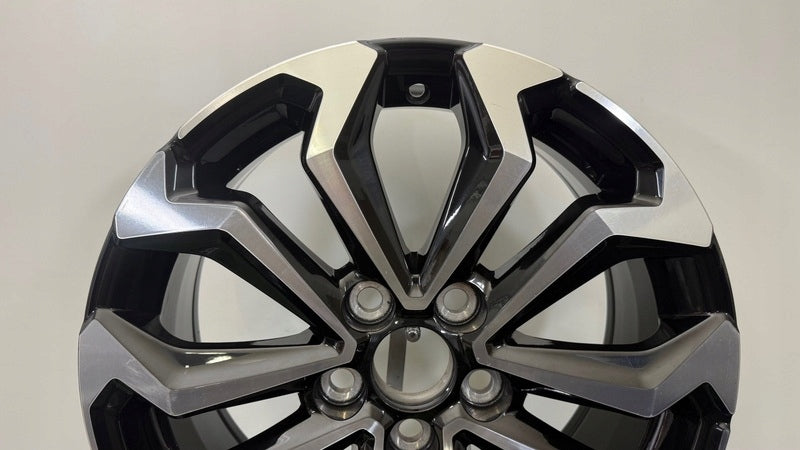 1x Alufelge 17 Zoll 7.0" 5x114.3 50ET Glanz Schwarz Toyota Rim Wheel FEL5428435419jp