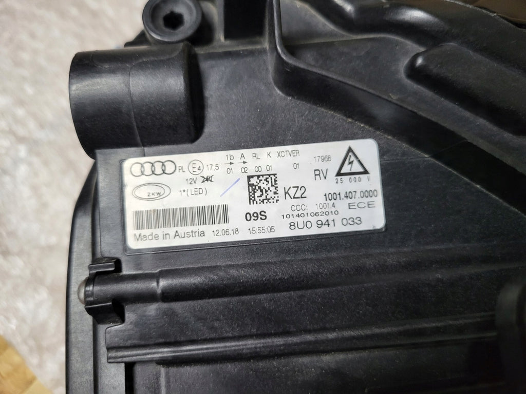 Frontscheinwerfer Audi Q3 8U0941033 Links Scheinwerfer Headlight