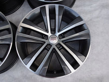 Load image into Gallery viewer, 4x Alufelge 18 Zoll 7.5&quot; 5x112 35ET Glanz Graphit 7N0601025F Mg Alhambra