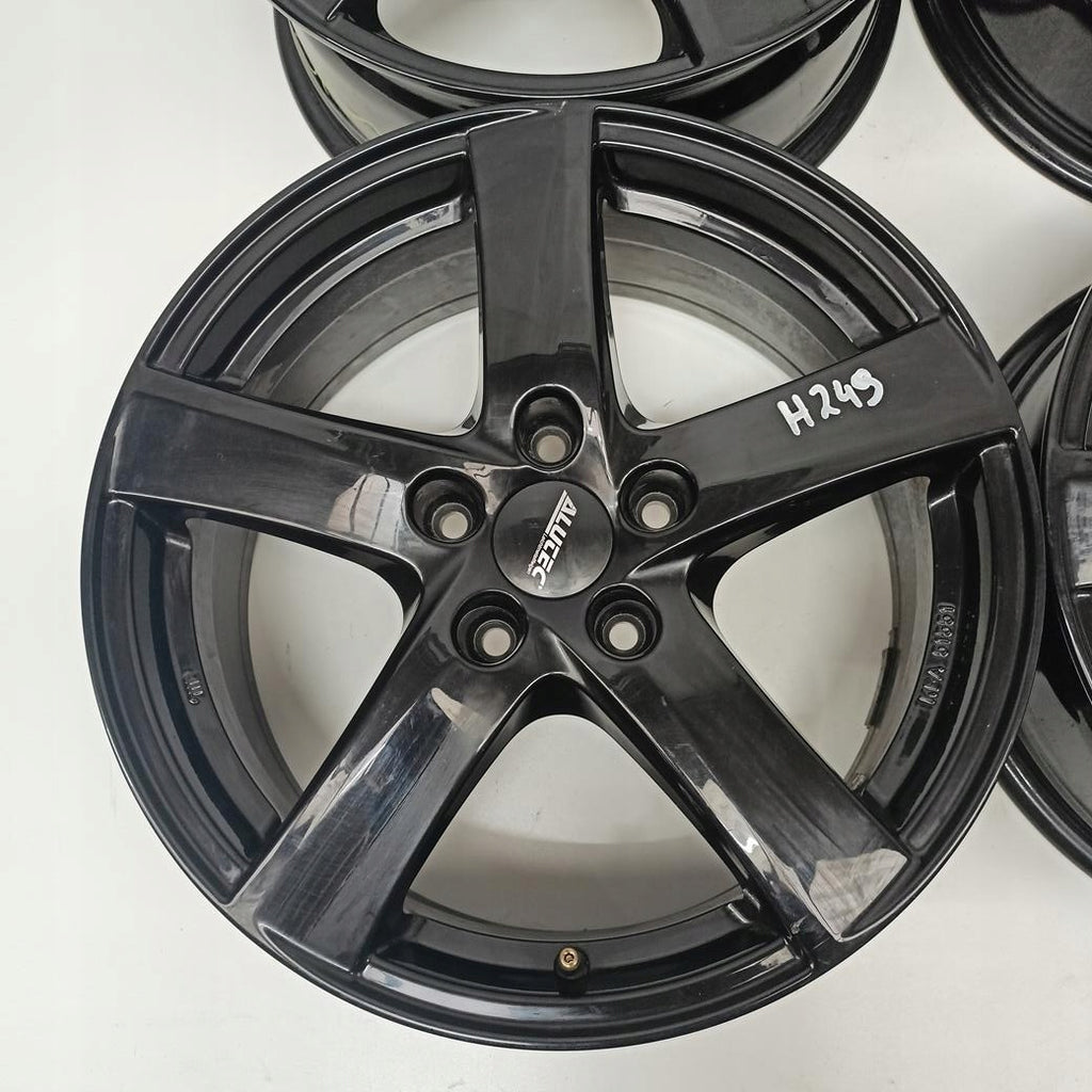 4x Alufelge 17 Zoll 7.0" 5x114.3 50ET Schwarz Hyundai I Rim Wheel FEL8360422511px