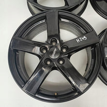 Laden Sie das Bild in den Galerie-Viewer, 4x Alufelge 17 Zoll 7.0" 5x114.3 50ET Schwarz Hyundai I Rim Wheel FEL8360422511px