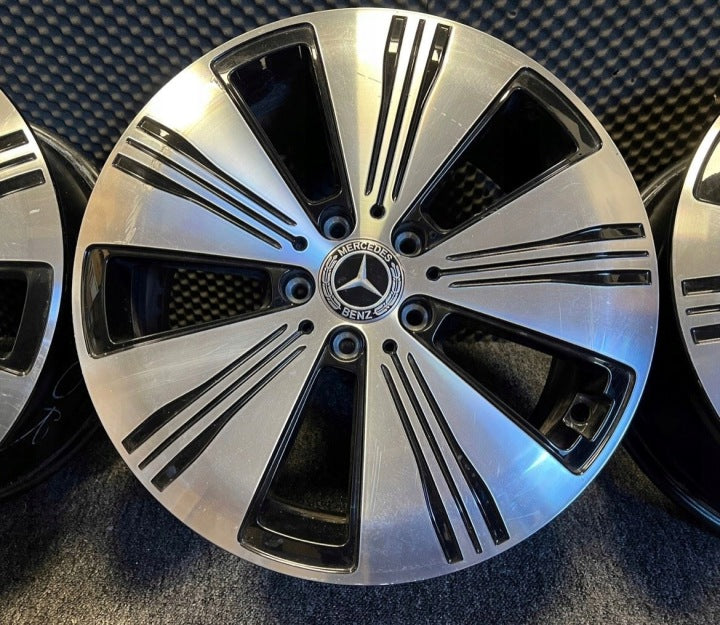 4x Alufelge 18 Zoll 5x112 A2434010100 Mercedes-Benz Eqa Rim Wheel FEL5607275590cx