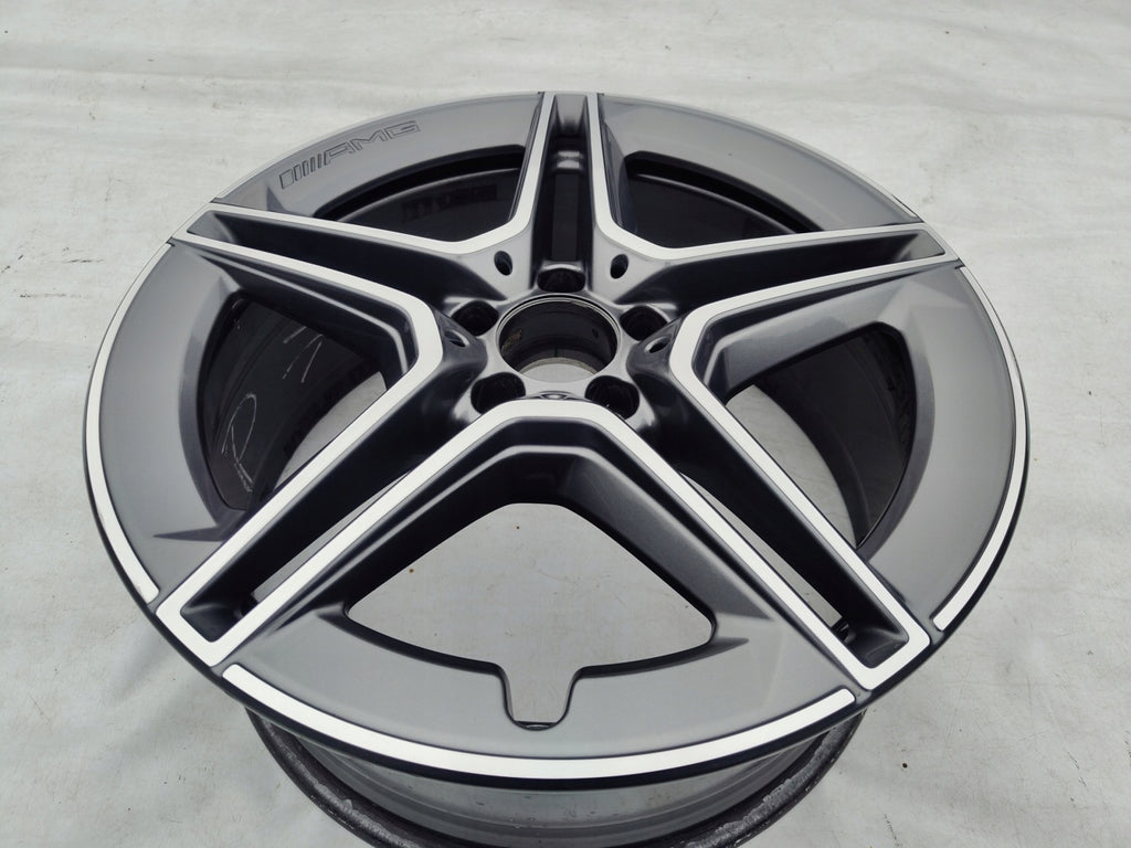 1x Alufelge 19 Zoll 8.0" 5x112 38ET A2534015300 Mercedes-Benz Glc Amg Rim Wheel FEL7822102325la