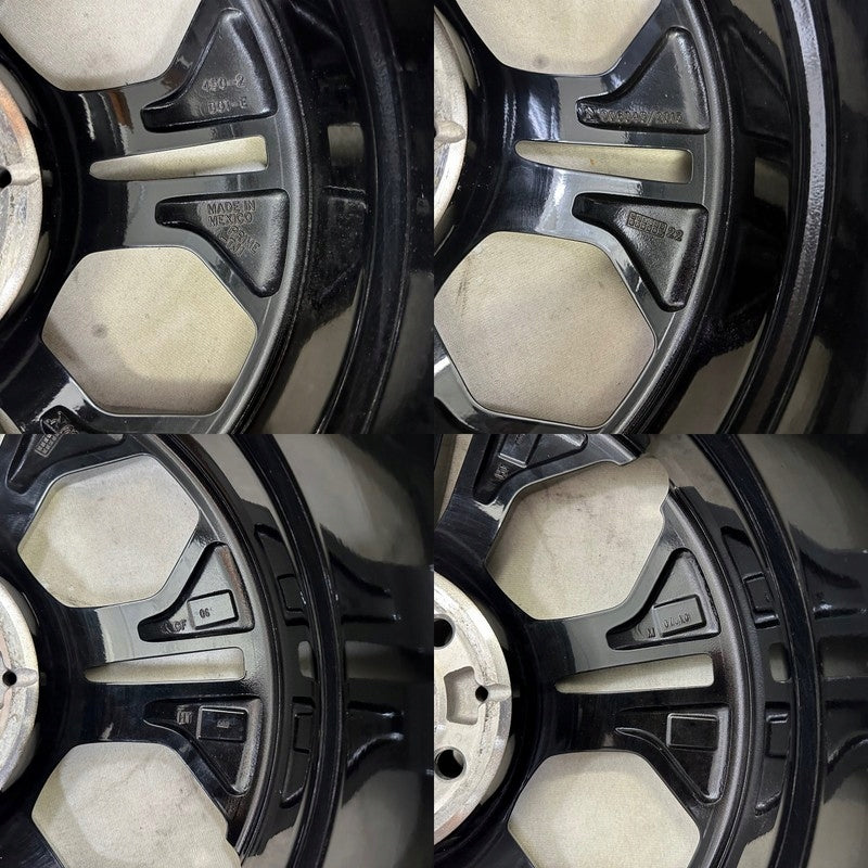 1x Alufelge 18 Zoll 7.5" 5x112 53ET Glanz Schwarz A2474012900 Mercedes-Benz Gla FEL5834514550dj