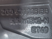 Load image into Gallery viewer, 1x Alufelge 15 Zoll 5.5" 5x100 40ET Glanz Silber 2G0601025BB VW Polo Rim Wheel FEL2591917654fz