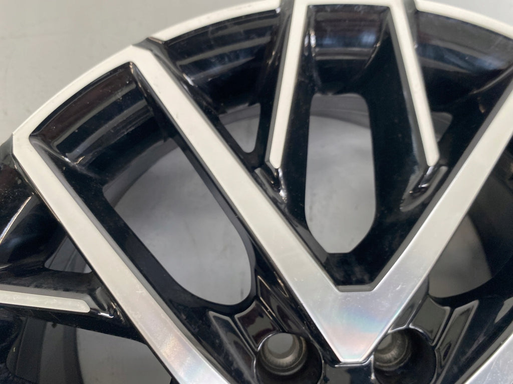 1x Alufelge 16 Zoll 6.5" 5x100 47ET Glanz Silber 6F0601025M Seat Ibiza Rim Wheel FEL6857127556dl