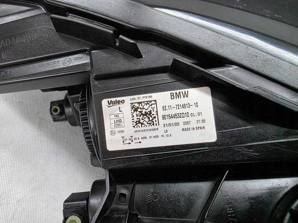 Frontscheinwerfer BMW 1 F40 7214913 Links Scheinwerfer Headlight SCH7253578411yl