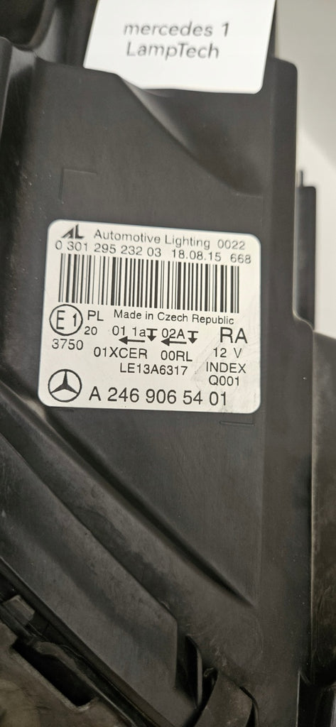 Frontscheinwerfer Mercedes-Benz A2469065401 LED Rechts Scheinwerfer Headlight SCH4223904749ly
