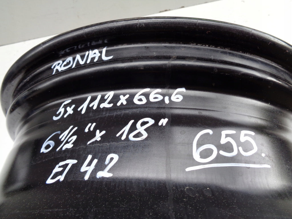 1x Alufelge 18 Zoll 6.5" 5x112 42ET 6887611 Mini Rim Wheel FEL7144706508pa