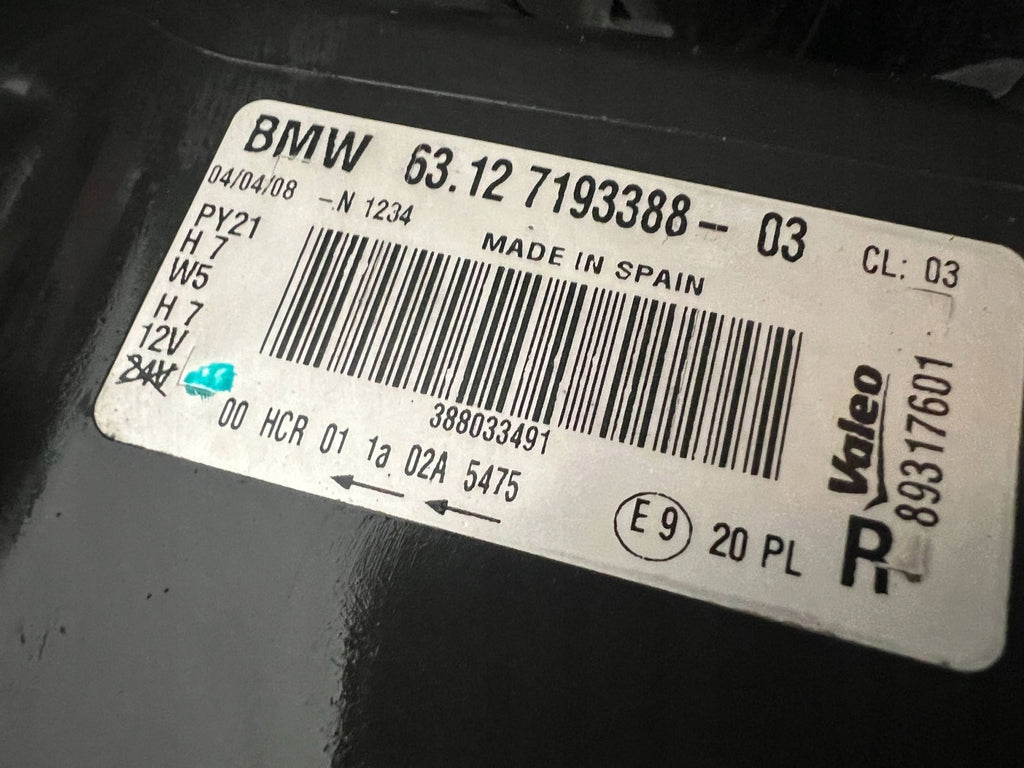 Frontscheinwerfer BMW 1 E88 E81 E82 7193388-03 Rechts Scheinwerfer Headlight SCH1999749626hn