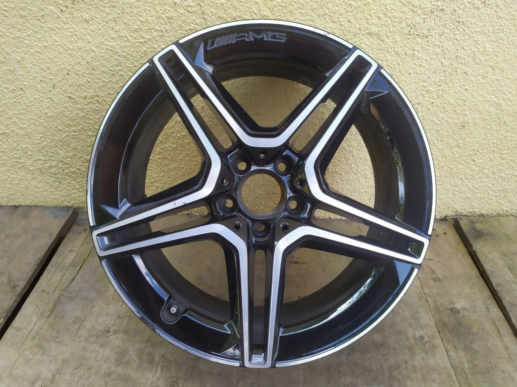 1x Alufelge 19 Zoll 8.0" 5x112 38ET A2534015300 Mercedes-Benz Glc X253 Rim Wheel FEL7298857725pt