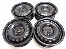 Laden Sie das Bild in den Galerie-Viewer, 1x Alufelge 14 Zoll 5.0&quot; 4x100 35ET Glanz Schwarz 1S0601027 Seat Mii Citigo Up