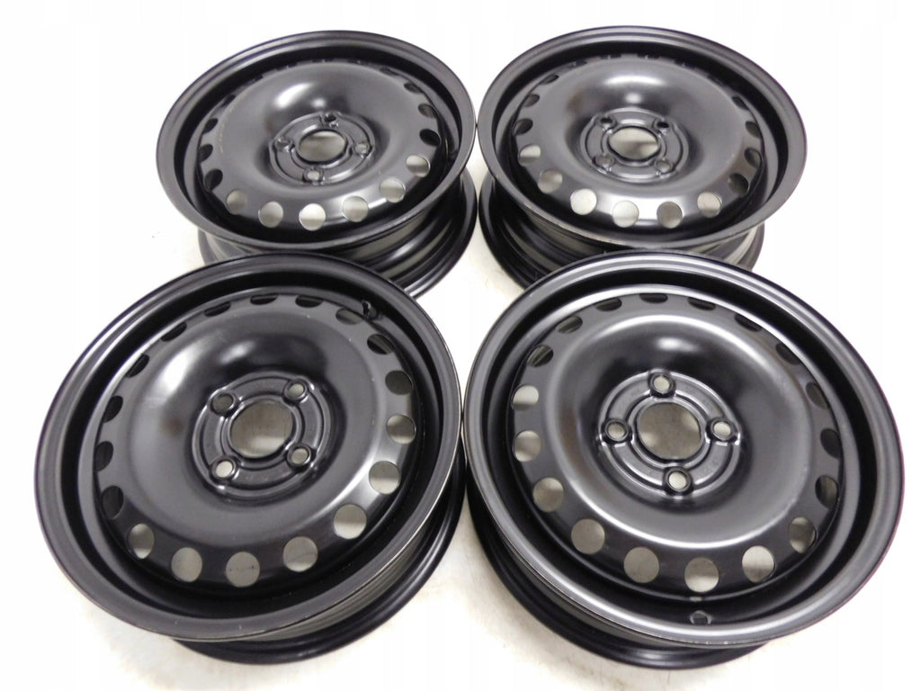 1x Alufelge 14 Zoll 5.0" 4x100 35ET Glanz Schwarz 1S0601027 Seat Mii Citigo I FEL3467110085ii