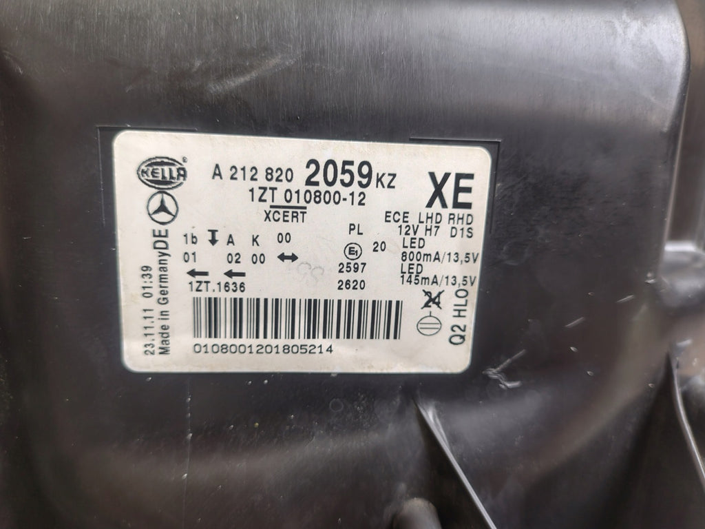 Frontscheinwerfer Mercedes-Benz A2128202059 LED Rechts Scheinwerfer Headlight SCH9476568051sb
