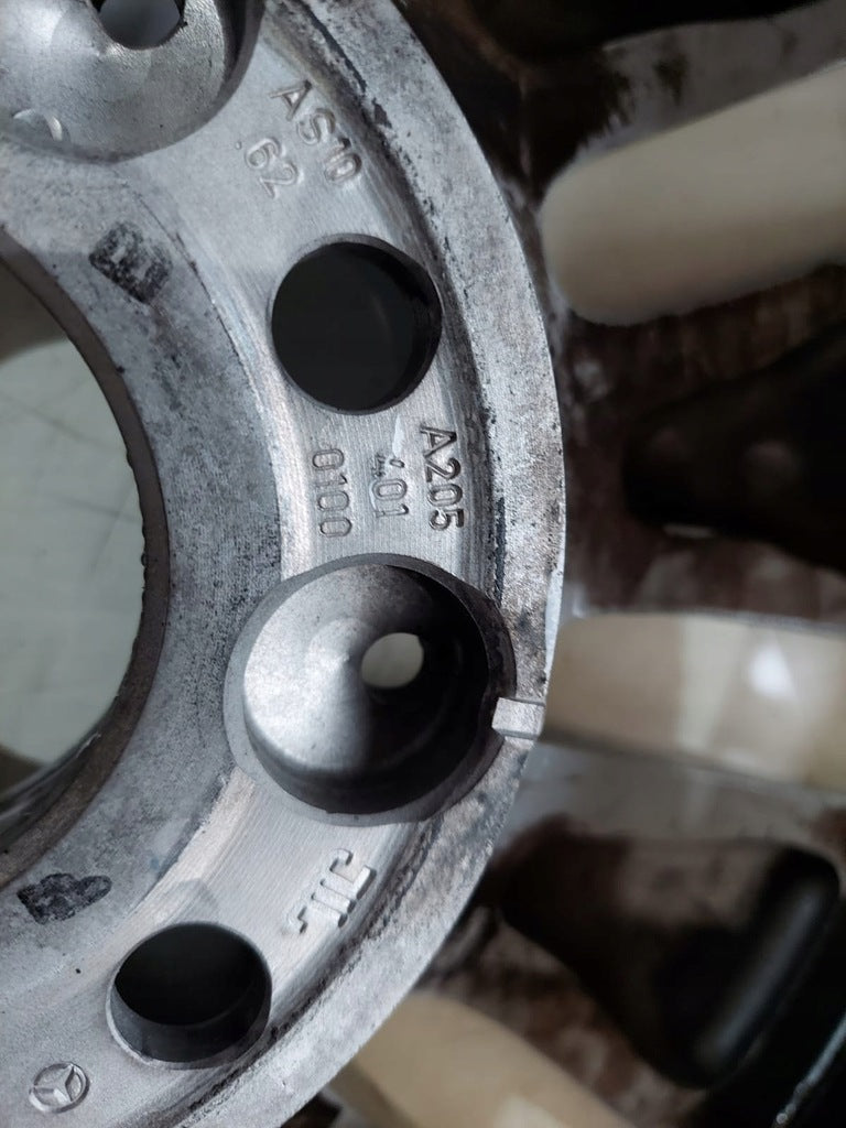 4x Alufelge 16 Zoll 6.5" 5x112 36ET Glanz Silber A2054010100 Mercedes-Benz FEL4588495029fg