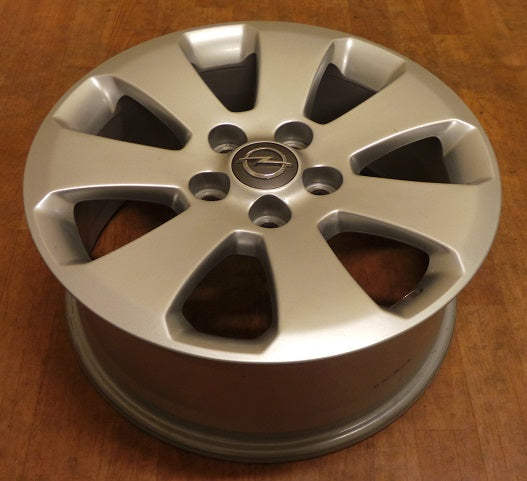 1x Alufelge 17 Zoll 7.0" 5x120 41ET Glanz Silber 13235010 Opel Insignia FEL8608887614cd