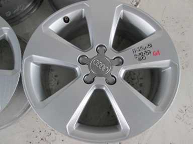 1x Alufelge 17 Zoll 7.5" 5x112 51ET Glanz Silber 8V0601025BK Audi Rim Wheel FEL8762710000oq