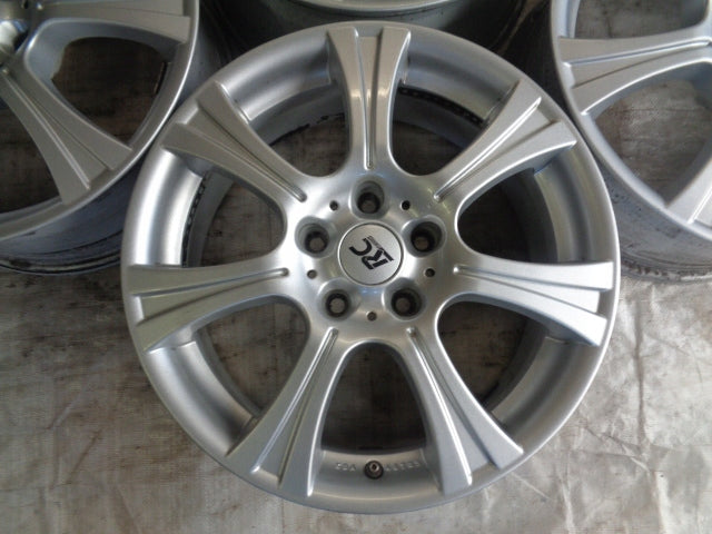 4x Alufelge 17 Zoll 7.0" 5x115 43ET Glanz Silber RC15-707 Chevrolet Rim Wheel FEL1308525860mv