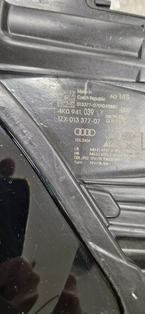 Frontscheinwerfer Audi A6 C8 4K0941039 LED Links Scheinwerfer Headlight SCH9738001459ns