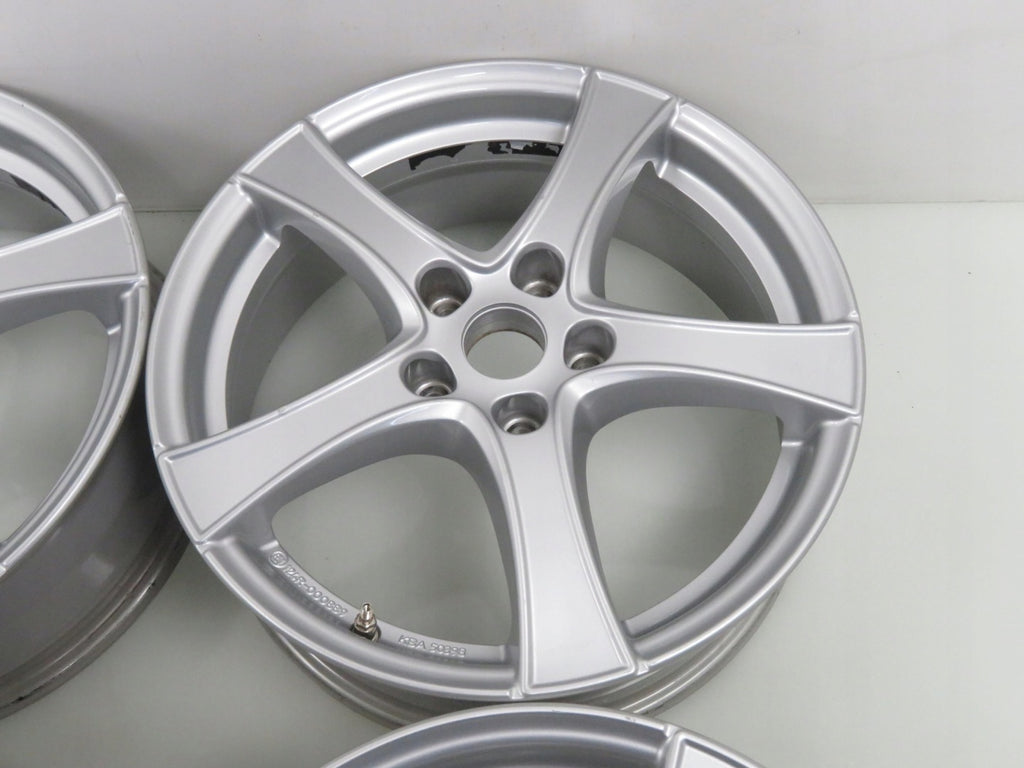 4x Alufelge 17 Zoll 6.5" 5x112 41ET Glanz Silber KBA50398 Audi I Rim Wheel FEL5603814687vv