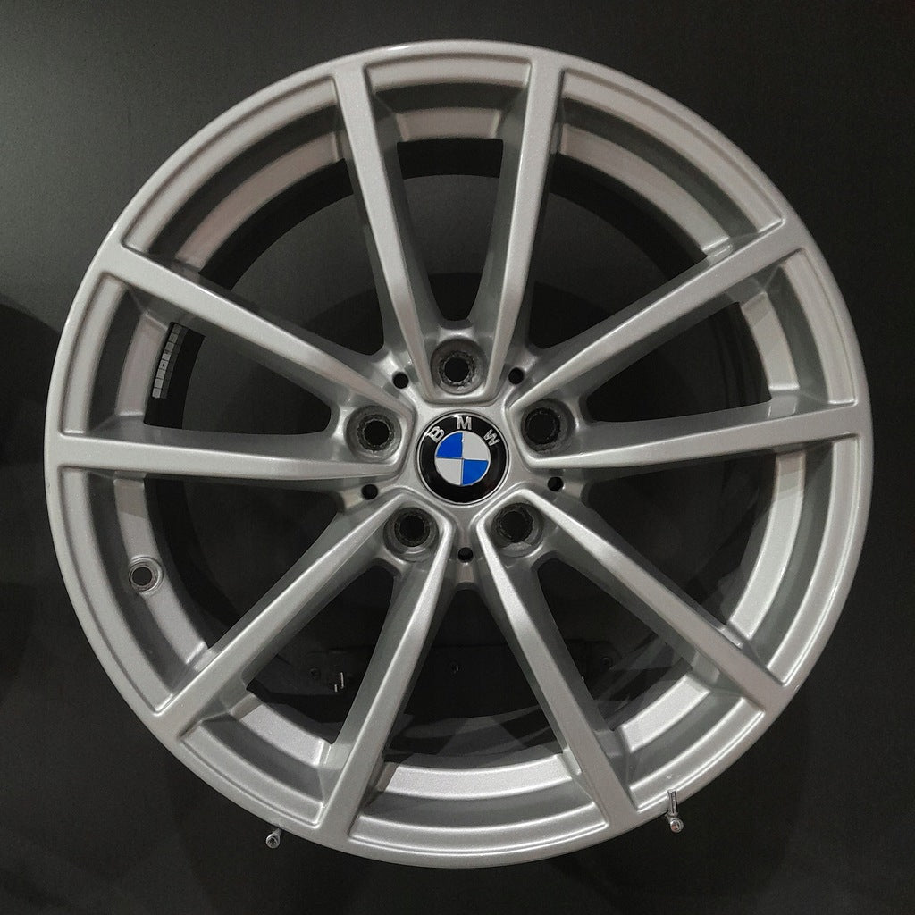 4x Alufelge 17 Zoll 7.5" 5x112 30ET Glanz Silber 6859025 BMW 3 G21 G20 Rim Wheel FEL9457612350fz