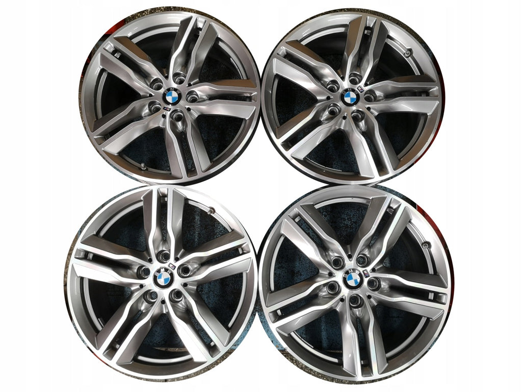 4x Alufelge 18 Zoll 7.5" 5x112 51ET Glanz Graphit 7850456 BMW F48 Mg Rim Wheel FEL7630060172xv