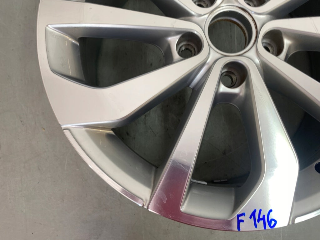 1x Alufelge 17 Zoll 7.0" 5x112 45ET Glanz Schwarz 2GA601025AG VW T-Roc Rim Wheel FEL4672947244ow