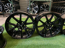 Laden Sie das Bild in den Galerie-Viewer, 4x Alufelge 18 Zoll 8.5" 5x114.3 40ET Glanz Schwarz 1044221-00-C Tesla Model 3 FEL4826670854uh