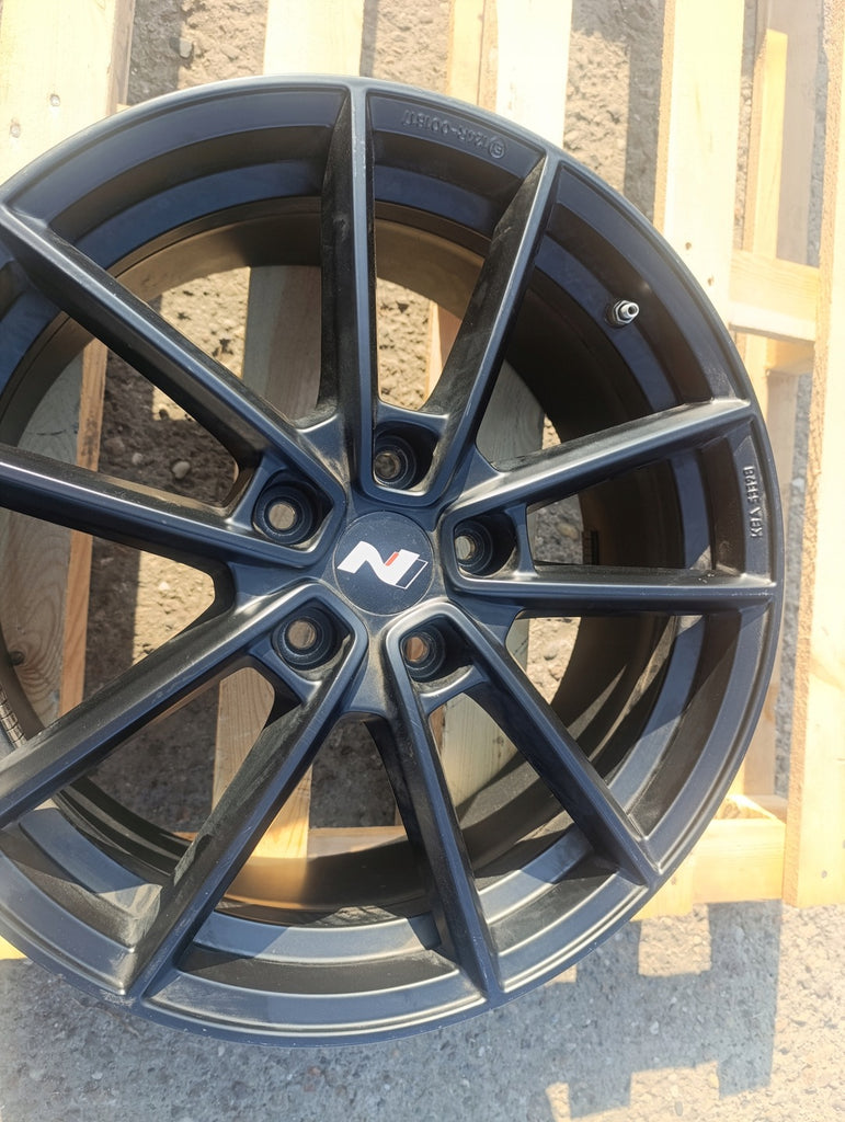 1x Alufelge 18 Zoll 7.5" 4x100 53ET Hyundai I20 Rim Wheel