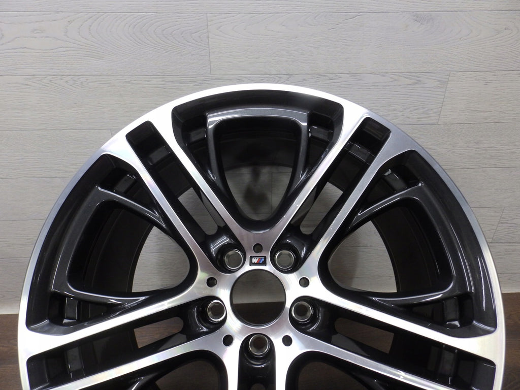 1x Alufelge 20 Zoll 10.0" 5x120 51ET Glanz Grau 6787583 BMW F26 F25 Rim Wheel FEL2491808731gi